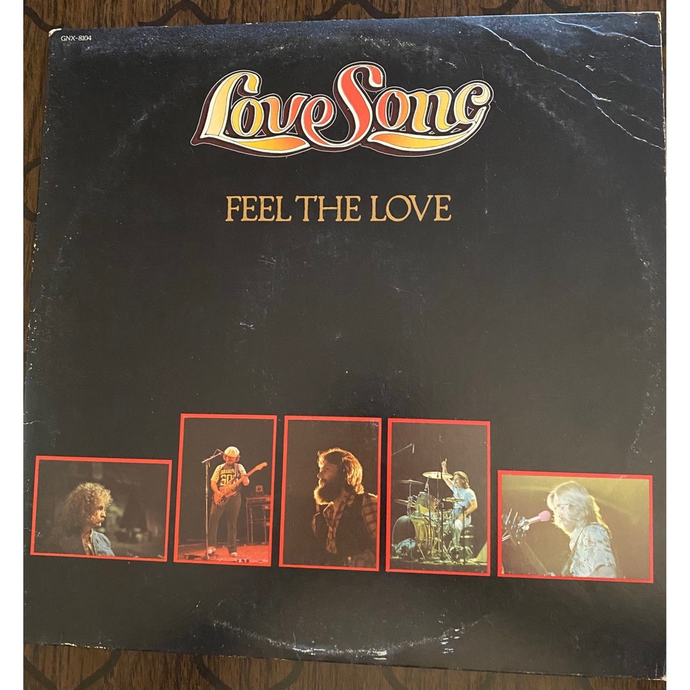 Love Song Feel The Love 2LP 1977 GNX-8104 Good News Jesus Music Gatefold